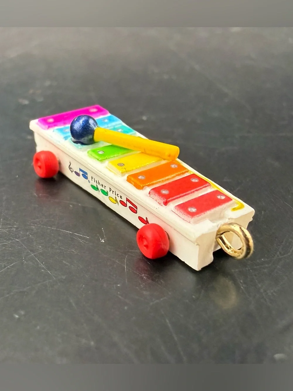 New Hallmark Keepsake 2022 Fisher-Price Xylophone Christmas Miniature Ornament